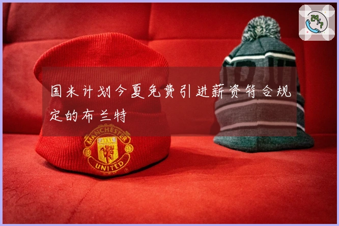 国米计划今夏免费引进薪资符合规定的布兰特